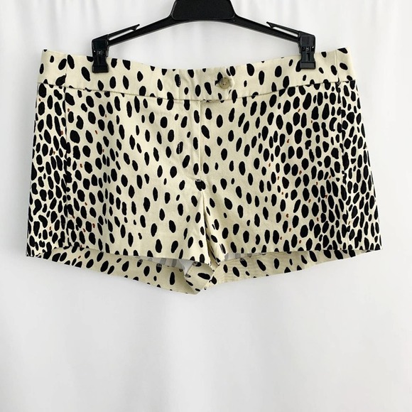 J Crew Factory Animal Print Shorts 8 - Picture 1 of 9